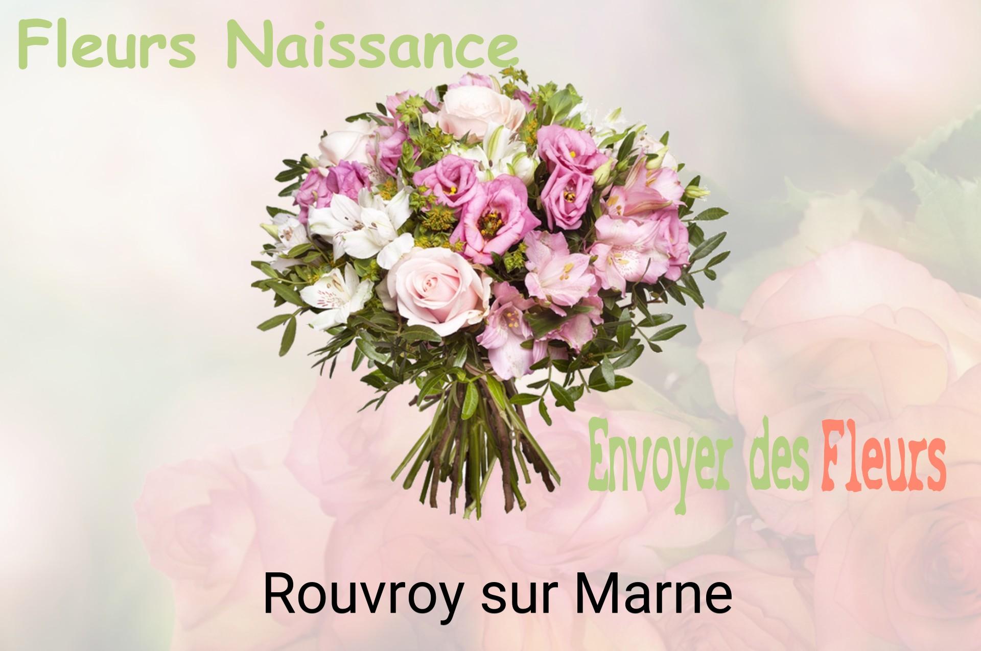 Bouquet de fleurs de naissance livré à Rouvroy-sur-Marne