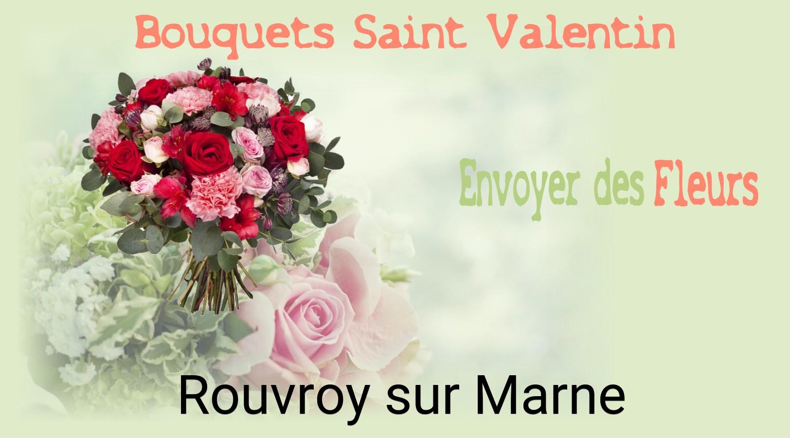 Roses de Saint-Valentin livrées à Rouvroy-sur-Marne